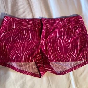 Pink stripped Express shorts